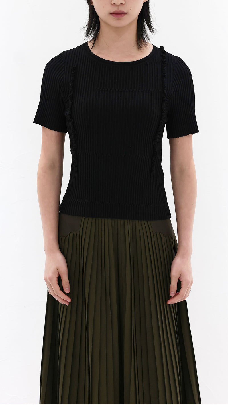 Basic Short Sleeves Sweater