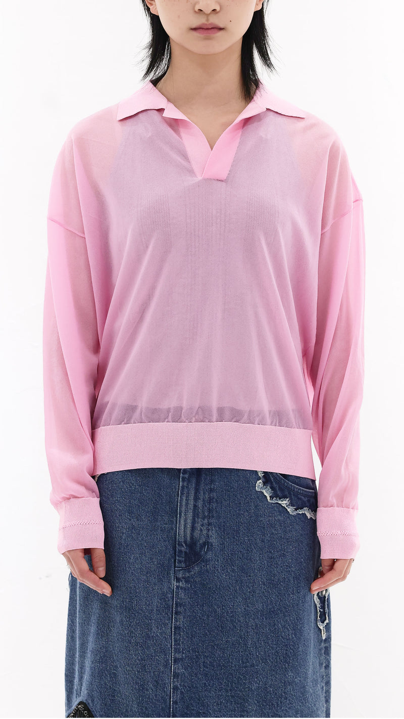 Sheer Pullover