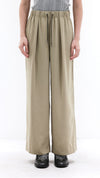 Wide-Leg Drawstring Pants