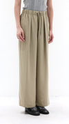 Wide-Leg Drawstring Pants