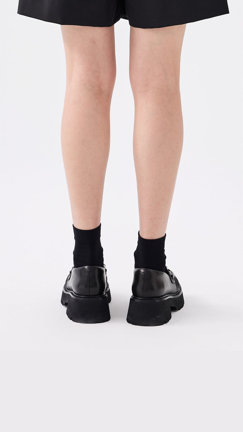 Chunky Loafers With Chain