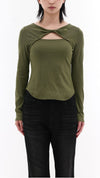 Boatneck Jersey Top