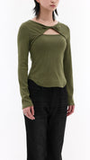 Boatneck Jersey Top