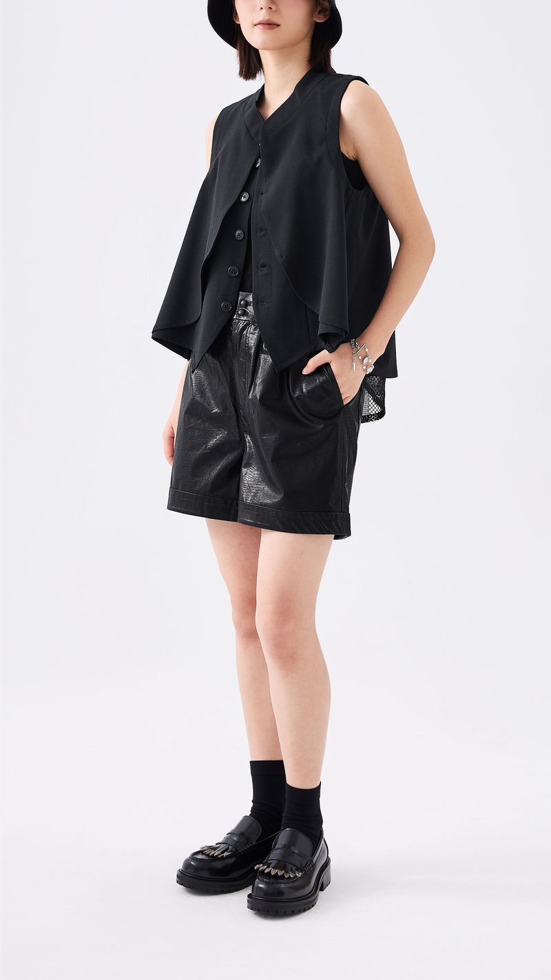 Waistcoat with Lace Detail