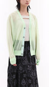 Cropped Sheer Cardigan