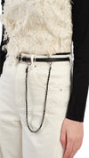 Eerie Magnificence Layering 2-way Leather Belt