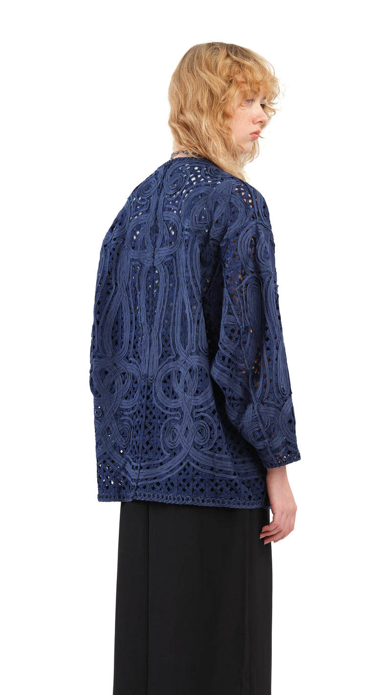 Cord Embroidery China Jacket