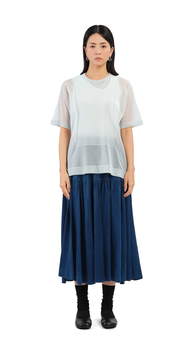 Kurashikizome Gathered Skirt