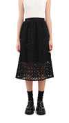 Cord Embroidery Skirt