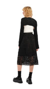 Cord Embroidery Skirt