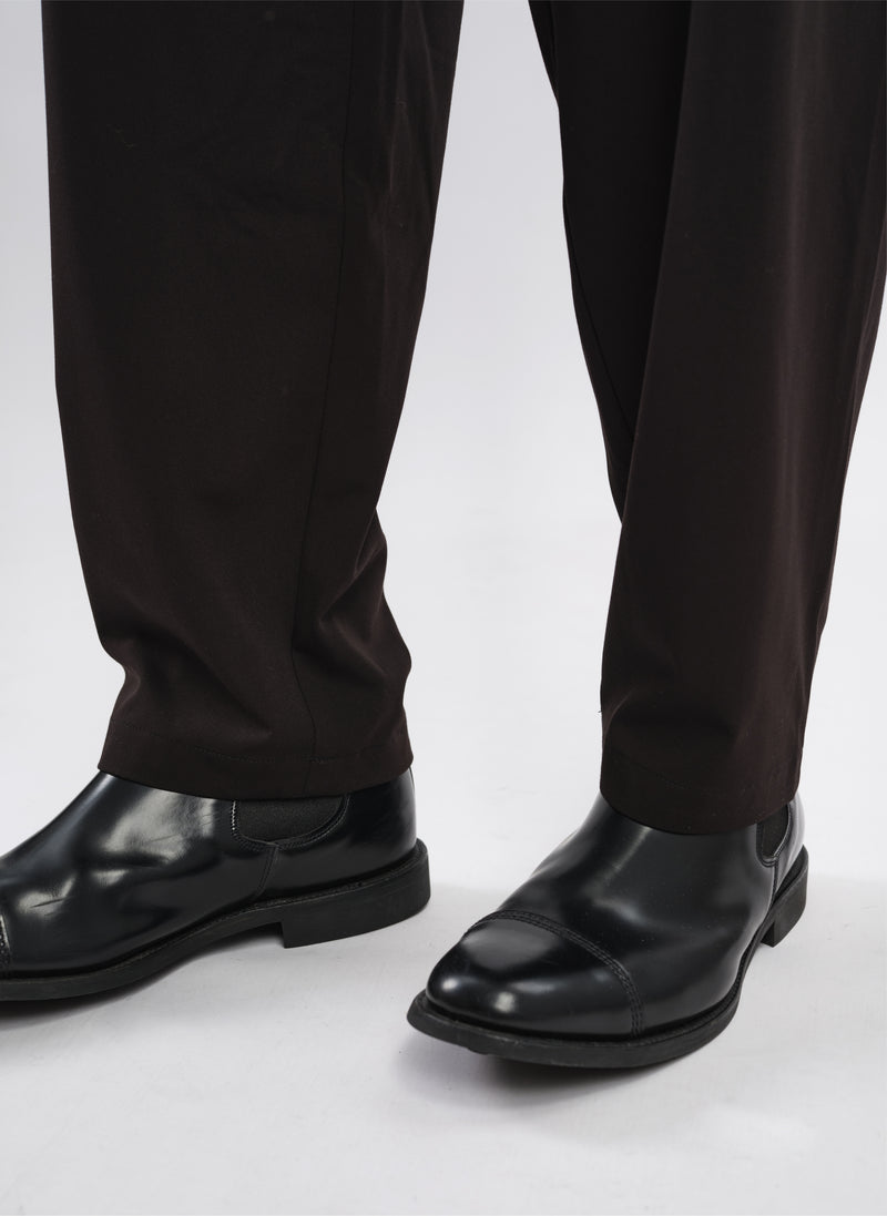 polyester spandex dress pants Mens Elastic Performance Woven Dress Pants With Stretch Fit
