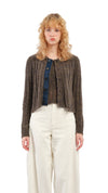 Boucle Cropped Cardigan