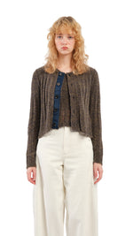 Boucle Cropped Cardigan