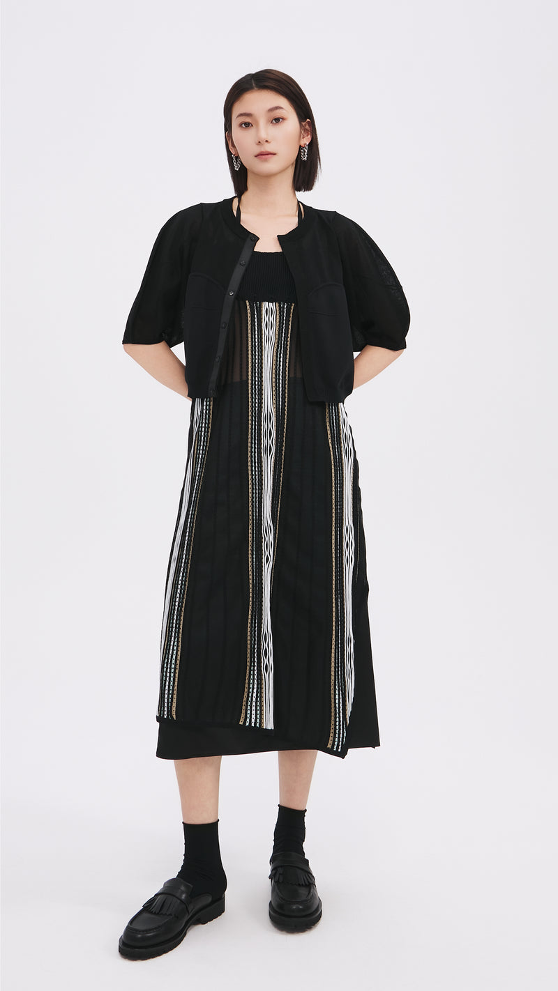 Pattern Knit Dress
