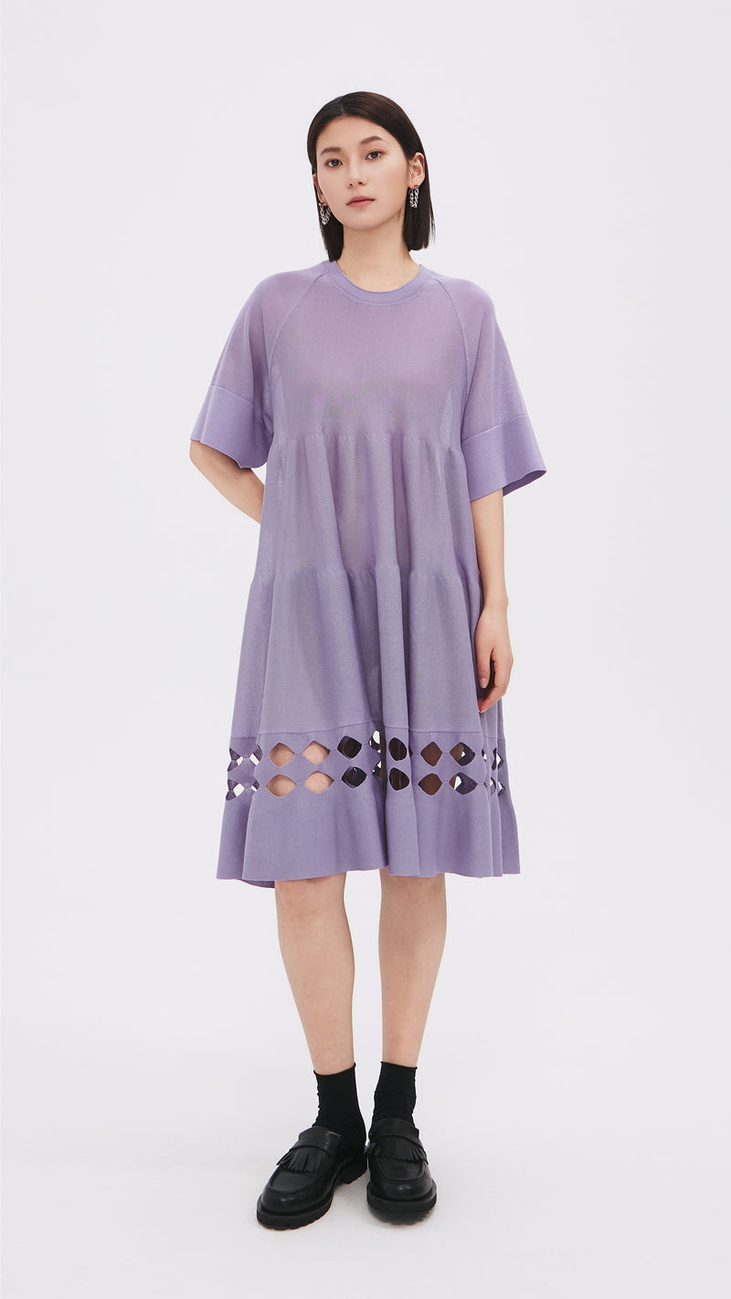 Pottery Knit Dolly Dress initialfashion Pottery Knit Dolly Dress initialfashion