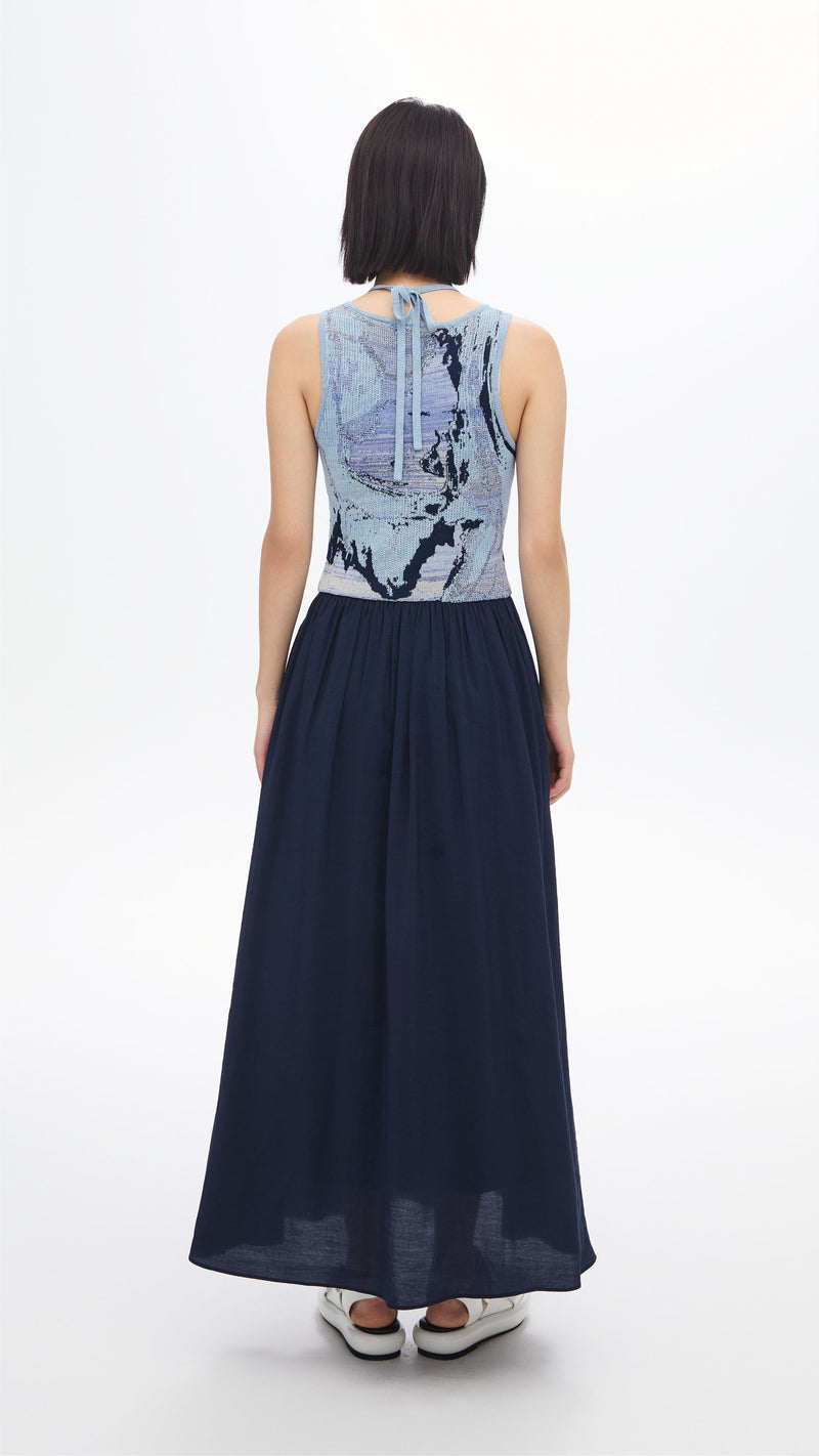 Jacquard 2 in 1 Dress