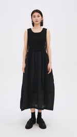 Nylon Patch Knit Dress