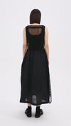 Nylon Patch Knit Dress