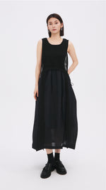 Nylon Patch Knit Dress