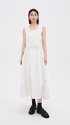 Nylon Patch Knit Dress