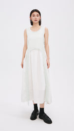 Nylon Patch Knit Dress