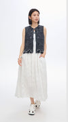 Nylon Patch Knit Dress