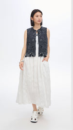 Nylon Patch Knit Dress