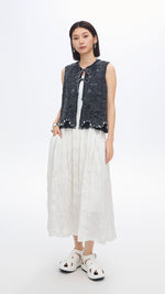 Nylon Patch Knit Dress
