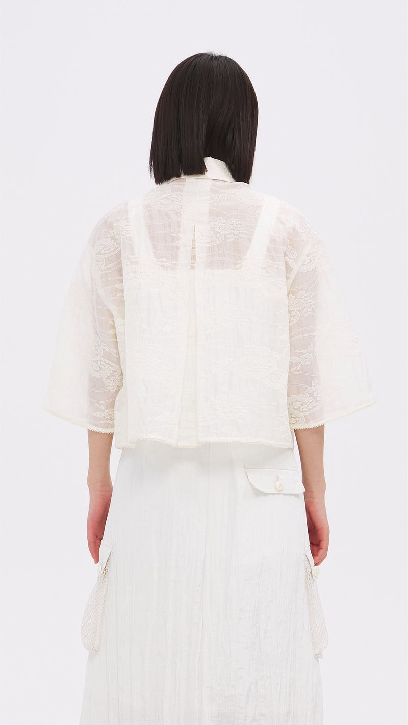 Embroidery Short Shirt