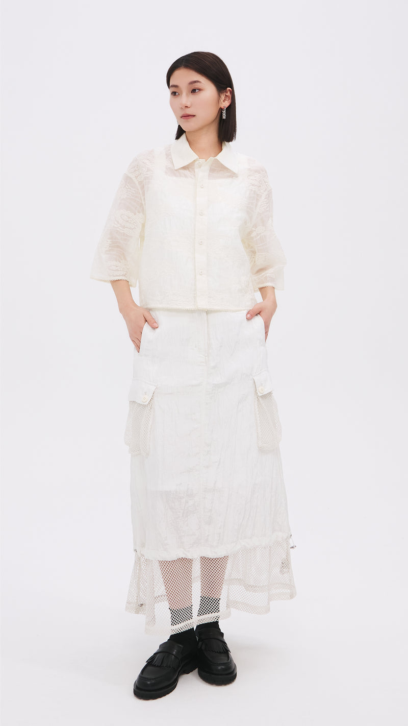 Embroidery Short Shirt
