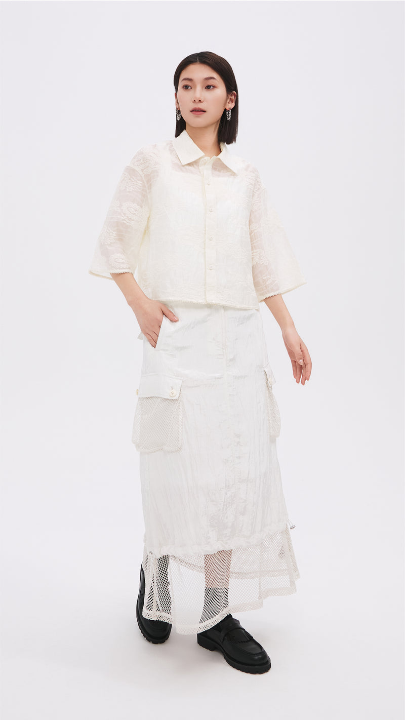 Embroidery Short Shirt