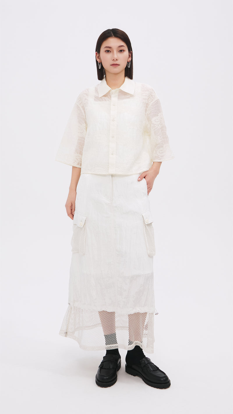 Embroidery Short Shirt