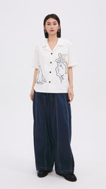 Pattern Shirt Jacket