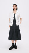 Pattern Shirt Jacket