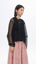 Nylon Patch Front-zip Jacket