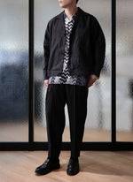 Hybrid Linen Shirt Trucker Jacket