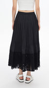Jacquard Patch Skirt