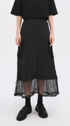 Nylon Patch Skirt