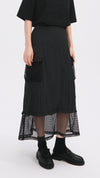 Nylon Patch Skirt