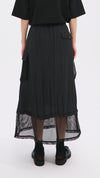 Nylon Patch Skirt