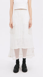 Nylon Patch Skirt