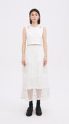 Nylon Patch Skirt