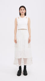 Nylon Patch Skirt
