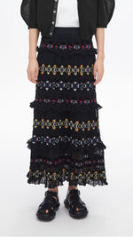Bohemian Knit Skirt