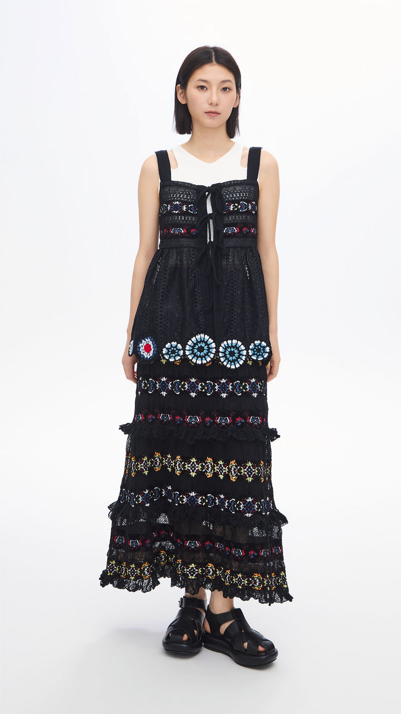 Bohemian Knit Skirt