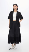 Jacquard Pattern Blazer
