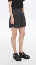 Pleated Shorts