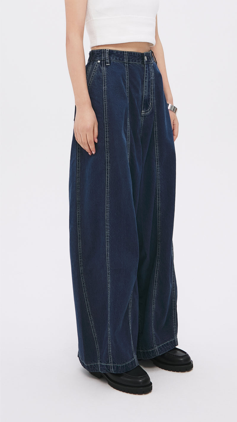 Rebuilt Balloon Jeans