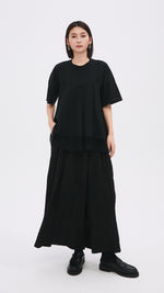 Cut-Sewn Patched Top