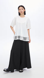 Cut-Sewn Patched Top